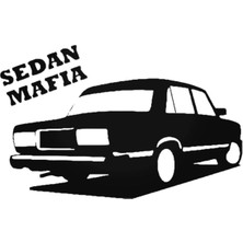 Eyba Sticker Lada 2107 Sedan Mafia Sticker 20 cm