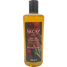 Akçay Misk-I Amber Kolonyası 70° 250 ml Kutulu Cam Şişe
