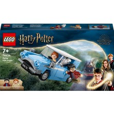 LEGO Harry Potter# Uçan Ford Anglia# 76424 - 7 Yaş ve Üzeri Harry Potter Hayranları Için Harry Potter ve Ron Weasley# Minifigürü Içeren Koleksiyonluk Yaratıcı Oyuncak Yapım Seti (165 Parça)