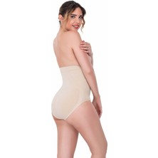 Beruflic Dikişsiz Alttan Çıtçıtlı Slip Korse 2080