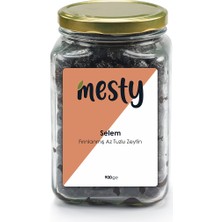 Mesty Selem Fırınlanmış Az Tuzlu Siyah Zeytin 900 g