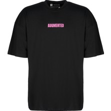 Rascape Siyah Augmented Bisiklet Yaka T-Shirt