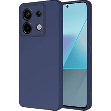 Case World Caseworld Xiaomi Redmi Note 13 Pro 5g Kapak Kamera Korumalı Içi Kadife Lansman Silikon Kılıf - Lacivert