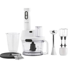 Grundig Beyaz Bl 4781 Rendeli 700 Watt El Blender Seti