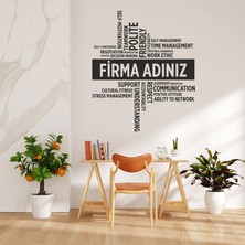 Boldwallz Firmalara Özel Ofis Duvar Stickerı, Duvar Dekorasyon Yazıları, Ofis Dekorasyon, Duvar Sticker