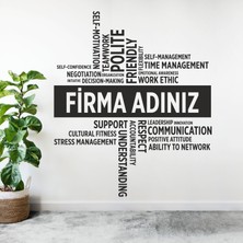 Boldwallz Firmalara Özel Ofis Duvar Stickerı, Duvar Dekorasyon Yazıları, Ofis Dekorasyon, Duvar Sticker