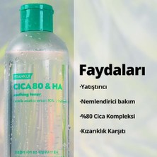 Frankly  Cica Içeren Hassas Ciltler Için Yarıştırıcı Ve Nemlendirici Tonik 260 Ml