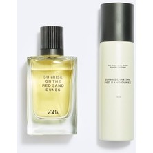 Zara Sunrıse On The Red Sand Dunes Edp 100ML+ All-Over Body Spray Edc 100ML Erkek Parfüm Seti