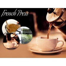 Herşey Evinizde French Press Süzgeçli Çay ve Kahve Kupası (350 Ml)