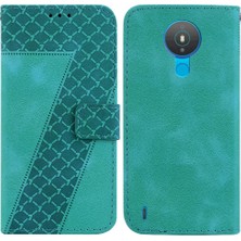 Yihang Boutique Nokia 1.4 Için Kart Yuvası Fonksiyonu Flip Folio Pu Deri Telefon Kılıfı (Yurt Dışından)