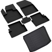 Ferrous Peugeot 5008 Access Ferrous 4d Paspas  ve Üst Bagaj Havuzu 2017 ve Üstü