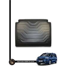 Gold Opel Combo E 2019 ve Sonrası Rubber Yumuşak 3D Bagaj Havuzu