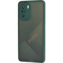 Newface Xiaomi Redmi K40 Pro Kılıf Montreal Silikon Kapak - Yeşil 327107