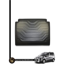 Gold Peugeot Partner Tepee Rubber Yumuşak 3D Bagaj Havuzu
