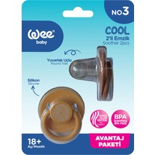 Wee Baby 2'li Cool Emzik No:3 Kahverengi