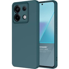 Microsonic Xiaomi Redmi Note 13 Pro 5g Kılıf Groovy Soft Koyu Yeşil