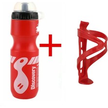 Kırmızı Bir Stil 750ML Ultralight Bisiklet Su Şişesi Raf Tutucu Set Doğa Sporları Bisiklet Su Bardağı Tutucu Taşınabilir Mtb Bisiklet Aksesuarları (Yurt Dışından)