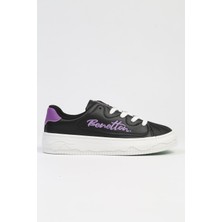 Benetton Benetton® | BNI-10102 4211 Siyah Beyaz-Ithal Platform Topuk Kadın Sneaker