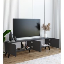 Suba Home Antrasit 160 cm Tv Ünitesi  Mdf - Modern ve Şık Tasarım