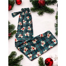 Rye Butik Ayıcık Desenli Pijama Altı Ayıcık Mevsimlik