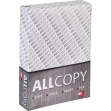 Allcopy A4 Fotokopi Kağıdı Beyaz 80 gr 5 Paket 2.500 sayfa