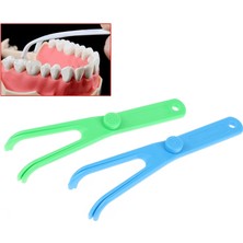 Mingming Shop Yeşil Stil 1 Adet Diş Ipi Tutucu Yardım Ağız Hijyeni Kürdan Tutucu Diş Bakımı Için Interdental Diş Temizleme Araçları (Yurt Dışından)