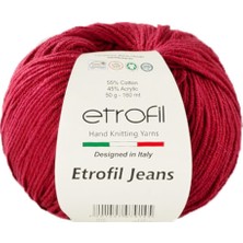 Etrofil Jeans El Örgü Ipi 50 gr