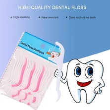 Mingming Shop Nude Tarzı Pcs Dental Flossing Family Packing Safety Disposable Toothpicks Stick Oral Care Stain Remove Oral Cleaning Tools Tslm1 (Yurt Dışından)