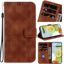 MY Boutique1 Honor 70 Lite Için Telefon Kılıfı Kart Tutucu Çift 8 Kabartmalı Kickstand Pu (Yurt Dışından)