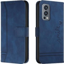 MY Boutique1 Oneplus Nord 2 5g Flip Için Telefon Kılıfı Folio Cüzdan El Kayışı Kart Yuvaları (Yurt Dışından)