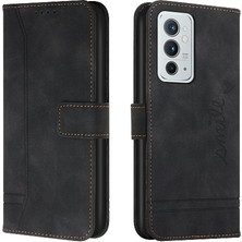 MY Boutique1 Oneplus 9rt 5g Için Telefon Kılıfı Pu Deri Manyetik Kapatma Flip Folio Kart (Yurt Dışından)