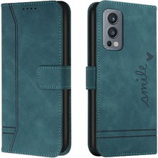 MY Boutique1 Oneplus Nord 2 5g Flip Için Telefon Kılıfı Folio Cüzdan El Kayışı Kart Yuvaları (Yurt Dışından)