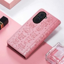 MY Boutique1 Huawei Nova 10 Pro Için Kılıf Kapak Çevirin Karikatür Hayvanlar Darbeye Kısa (Yurt Dışından)