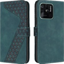 MY Boutique1 Xiaomi Redmi 10C Flip Folio Kart Yuvaları Için Telefon Kılıfı Kapak Kickstand (Yurt Dışından)