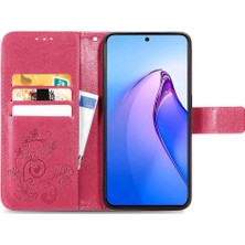 MY Boutique1 Oppo Oppo 8 Pro Flip Kapak Kılıf Için Dört Yapraklı Yonca Iş (Yurt Dışından)