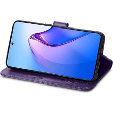 MY Boutique1 Oppo Oppo 8 Pro Flip Kapak Kılıf Için Dört Yapraklı Yonca Iş (Yurt Dışından)