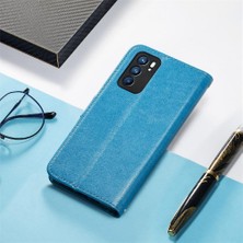 MY Boutique1 Oppo Case 6 5g Için Zarif Iş Çevirme Kapağı Dört Yapraklı Yonca (Yurt Dışından)