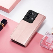 MY Boutique1 Oppo Oppo 8 Pro Flip Kapak Kılıf Için Dört Yapraklı Yonca Iş (Yurt Dışından)