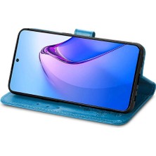 MY Boutique1 Oppo Oppo 8 Pro Flip Kapak Kılıf Için Dört Yapraklı Yonca Iş (Yurt Dışından)