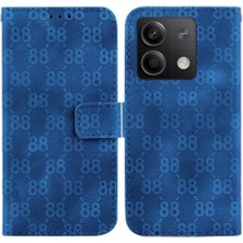 Manyi Market Xiaomi Redmi Not 13 5g Pu Deri Kart Tutucu Çift 8 Telefon Kılıfı (Yurt Dışından)