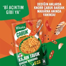 Knorr Çabuk Bardak Makarna Kajun Tavuk 48g x8 Adet