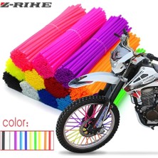 Pengfushop5 Çim 72PCS Tarzı Motosiklet Tekerleği Spoked Koruyucu Sarar Jantlar Cilt Trim Motokros Bisiklet Bisikleti Için Boru Kapakları Serin Accessorieolors (Yurt Dışından)