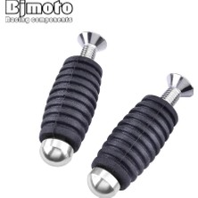 Pengfushop5 Kırmızı Stil Bjmoto Motosiklet Vites Fren Kolu Ayak Pegs Toepegs Pedallar Footpegs Kawasaki Honda Ducati Için Yarış Rearset (Yurt Dışından)