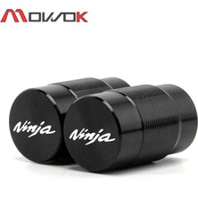 Pengfushop5 Yeşil Stil Kawasakı Nınja Için Ninja R ZX14R ZX10R ZX6R Motosiklet Tekerleği Lastik Vana Kapakları C Alüminyum Hava Geçirmez Kapakları (Yurt Dışından)