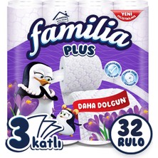 Familia Plus Parfümlü Tuvalet Kağıdı 32'li (Sihirli Çiçekler Kokulu)