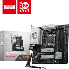 MSI B650M GAMING PLUS WIFI AM5 DDR5 7200MHZ(OC) HDMI DP M.2 USB3.2 2.5G LAN WI-FI 6E mATX