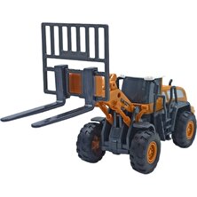 PopŞeker Metal Uçlu Oyuncak Forklift ile Küçük Işçiler Büyük Işler Başarsın!