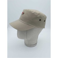 Shopiolog Castro Kızıl Yıldız Şapka  Arkandan Ayarlanabilir
