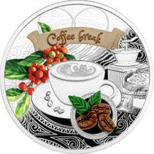 Mennica Polska Coffee Break 17,5 Gram Gümüş (999.0) Sikke Coin