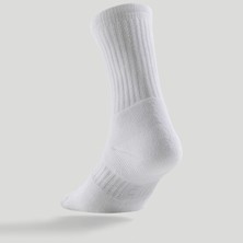 Decathlon Artengo Tenis Çorabı - Uzun Konçlu - 3'lü Paket - Beyaz - Rs 500